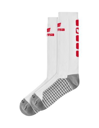 Erima CLASSIC 5-C Socken lang - weiß/rot (Grösse: 35-38) von Erima