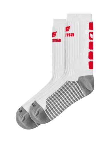 Erima CLASSIC 5-C Socken - weiß/rot (Grösse: 39-42) von Erima