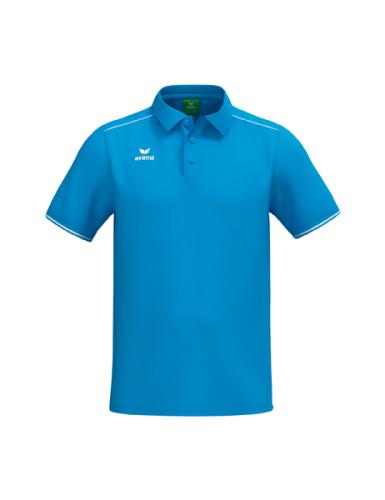 Erima CMPT Poloshirt - curacao/weiß (Grösse: XXL) von Erima