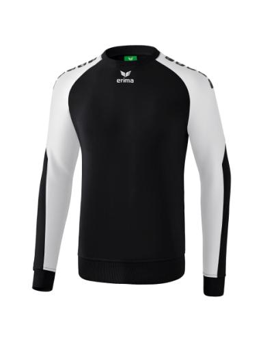 Erima Essential 5-C Sweatshirt - schwarz/weiß (Grösse: S) von Erima