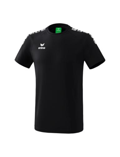 Erima Essential 5-C T-Shirt für Kinder - schwarz/weiß (Grösse: 164) von Erima