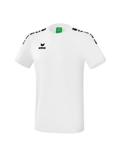 Erima Essential 5-C T-Shirt - weiß/schwarz (Grösse: XL) von Erima