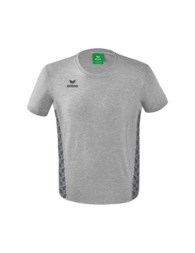 Erima Essential Team T-Shirt - hellgrau melange/slate grey (Grösse: XL) von Erima