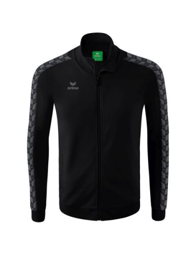 Erima Essential Team Tracktop Jacke - schwarz/slate grey (Grösse: XXL) von Erima