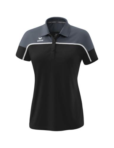 Erima Frauen CHANGE by erima Poloshirt - black grey/slate grey/weiß (Grösse: 44) von Erima