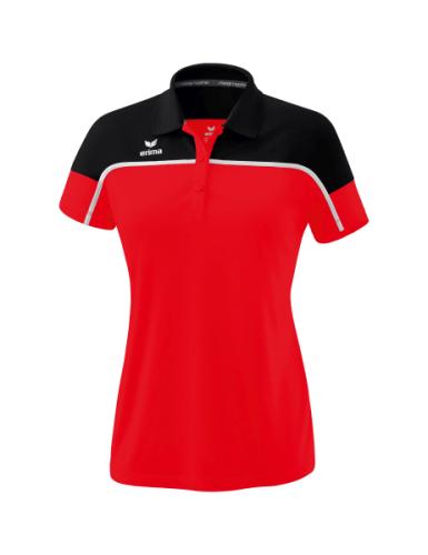 Erima Frauen CHANGE by erima Poloshirt - rot/schwarz/weiß (Grösse: 34) von Erima