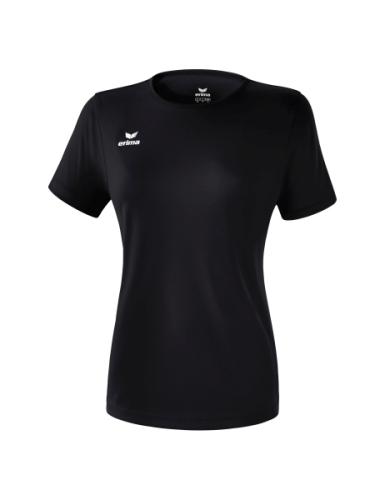 Erima Frauen Funktions Teamsport T-Shirt - schwarz (Grösse: 34) von Erima