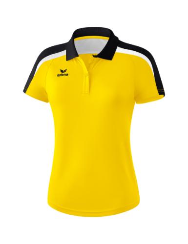 Erima Frauen Liga 2.0 Poloshirt - gelb/schwarz/weiß (Grösse: 36) von Erima
