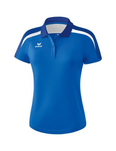 Erima Frauen Liga 2.0 Poloshirt - new royal/true blue/weiß (Grösse: 38) von Erima