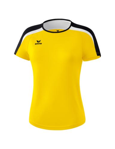 Erima Frauen Liga 2.0 T-Shirt - gelb/schwarz/weiß (Grösse: 44) von Erima