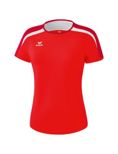 Erima Frauen Liga 2.0 T-Shirt - rot/dunkelrot/weiß (Grösse: 36) von Erima
