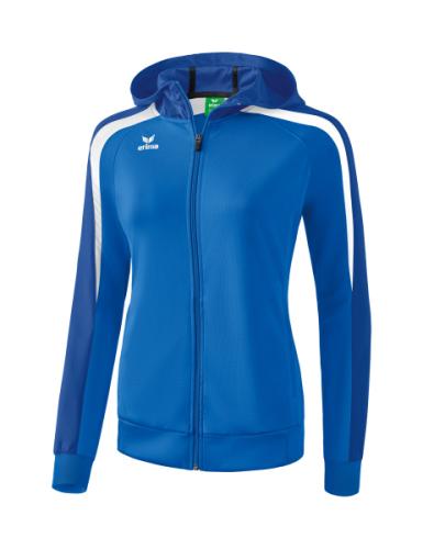 Erima Frauen Liga 2.0 Trainingsjacke mit Kapuze - new royal/true blue/weiß (Grösse: 44) von Erima