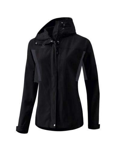 Erima Frauen Multifunktionsjacke - schwarz (Grösse: 38) von Erima