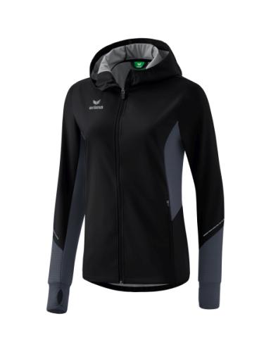 Erima Frauen RACING Running Jacke - schwarz (Grösse: 40) von Erima