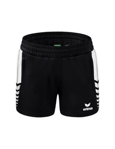 Erima Frauen Six Wings Worker Shorts - schwarz/weiß (Grösse: 42) von Erima