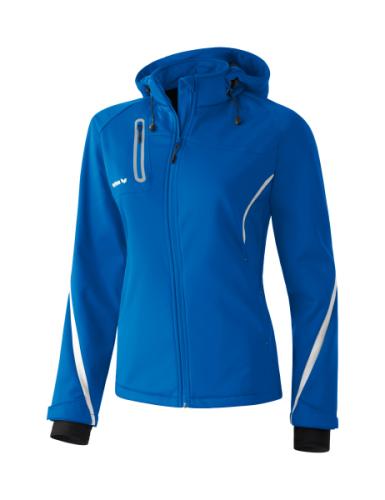 Erima Frauen Softshelljacke Function - new royal/weiß (Grösse: 46) von Erima