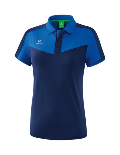 Erima Frauen Squad Poloshirt - new royal/new navy (Grösse: 34) von Erima