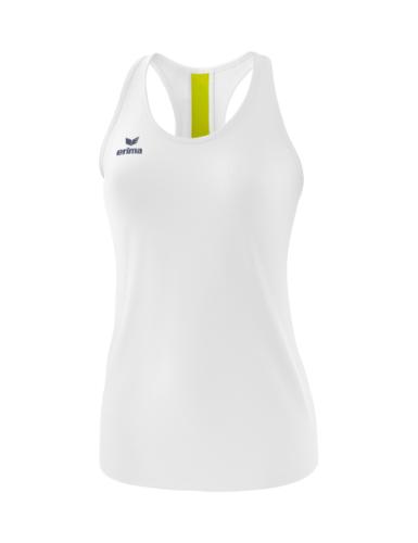 Erima Frauen Squad Tanktop - weiß/slate grey/bio lime (Grösse: 36) von Erima