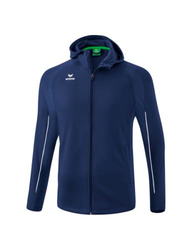 Erima LIGA STAR Trainingsjacke mit Kapuze - new navy/weiß (Grösse: L) von Erima