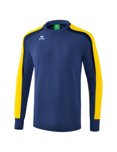 Erima Liga 2.0 Sweatshirt für Kinder - new navy/gelb/dark navy (Grösse: 128) von Erima