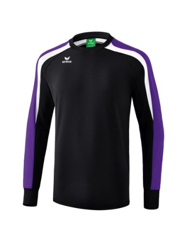 Erima Liga 2.0 Sweatshirt - schwarz/violet/weiß (Grösse: L) von Erima