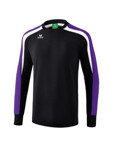 Erima Liga 2.0 Sweatshirt - schwarz/violet/weiß (Grösse: S) von Erima