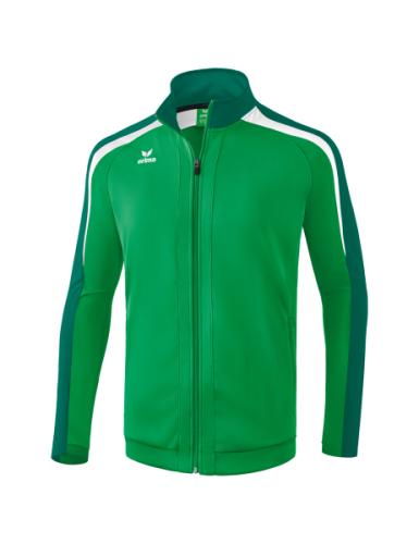 Erima Liga 2.0 Trainingsjacke für Kinder - smaragd/evergreen/weiß (Grösse: 116) von Erima