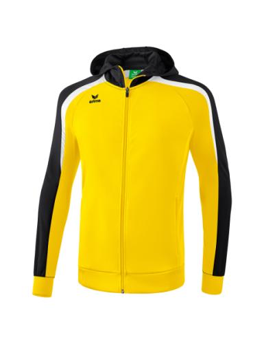 Erima Liga 2.0 Trainingsjacke mit Kapuze - gelb/schwarz/weiß (Grösse: S) von Erima