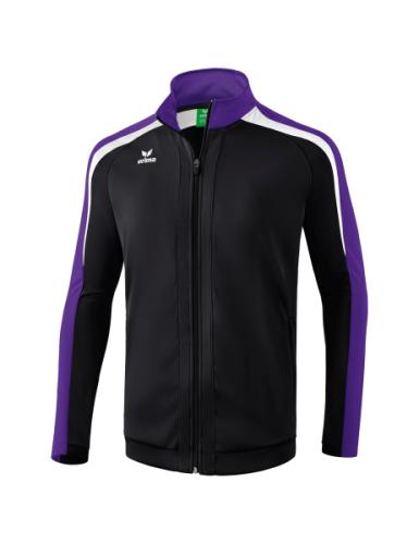 Erima Liga 2.0 Trainingsjacke - schwarz/violet/weiß (Grösse: L) von Erima