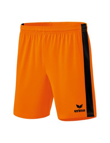 Erima Retro Star Shorts - new orange/schwarz (Grösse: L) von Erima