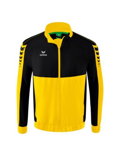 Erima Six Wings Präsentationsjacke - gelb/schwarz (Grösse: XL) von Erima