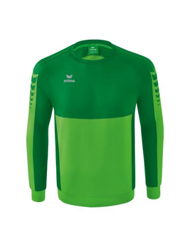 Erima Six Wings Sweatshirt - green/smaragd (Grösse: M) von Erima