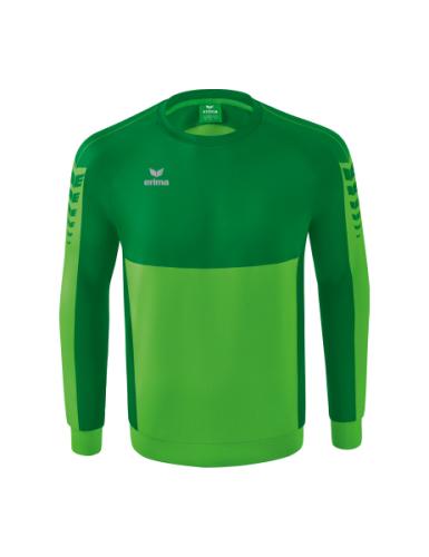 Erima Six Wings Sweatshirt - green/smaragd (Grösse: XL) von Erima