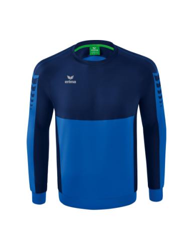 Erima Six Wings Sweatshirt - new royal/new navy (Grösse: XL) von Erima