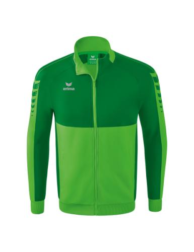 Erima Six Wings Worker Jacke für Kinder - green/smaragd (Grösse: 140) von Erima