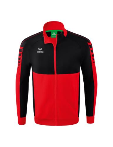Erima Six Wings Worker Jacke - rot/schwarz (Grösse: L) von Erima