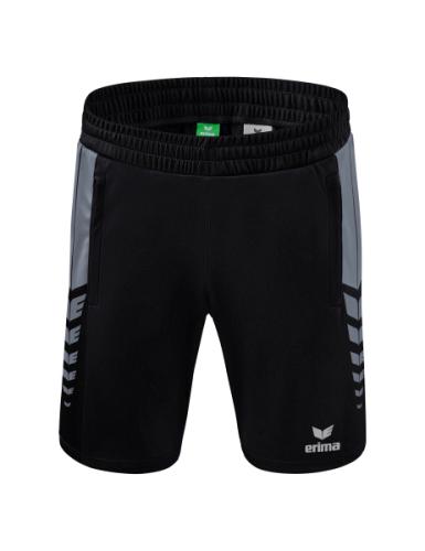 Erima Six Wings Worker Shorts - schwarz/slate grey (Grösse: XXXL) von Erima