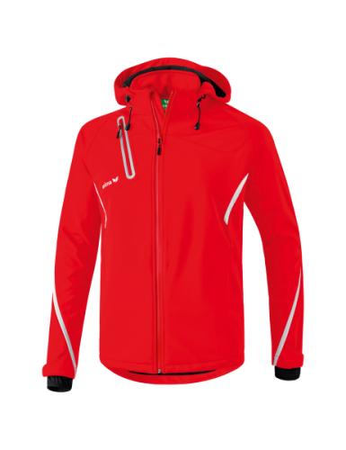 Erima Softshelljacke Function für Kinder - rot/weiß (Grösse: 164) von Erima