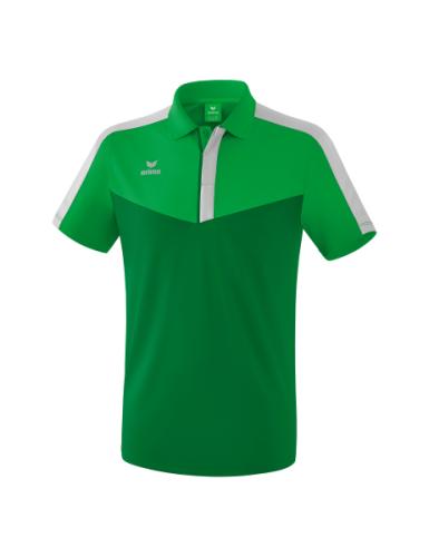 Erima Squad Poloshirt - fern green/smaragd/silver grey (Grösse: XXXL) von Erima