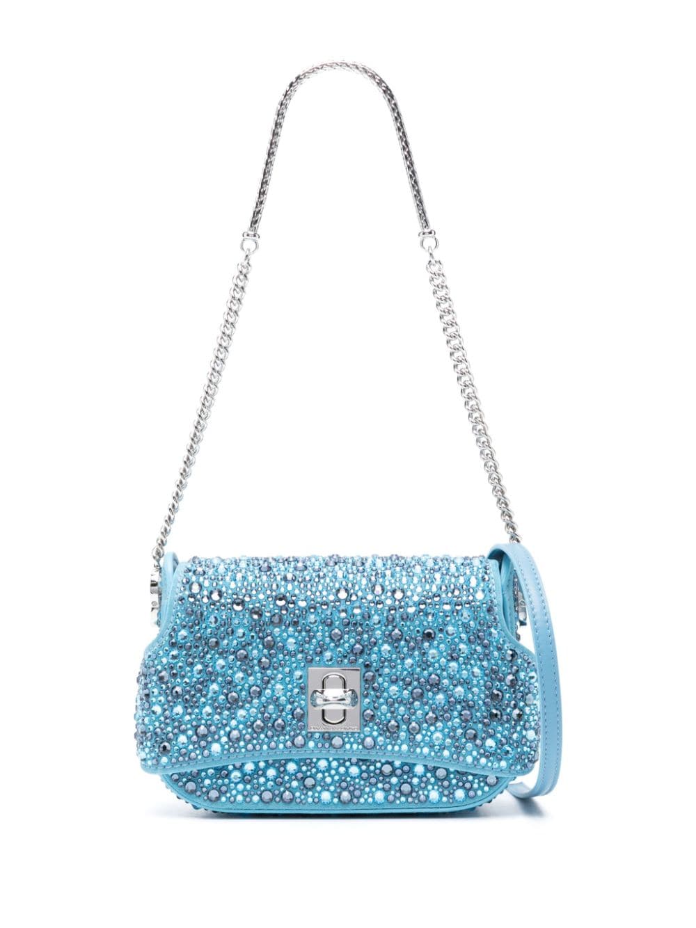 Ermanno Scervino Audrey crystal mini bag - Blue von Ermanno Scervino