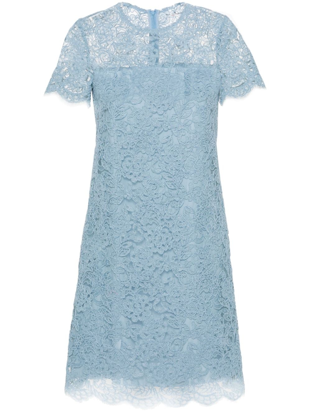 Ermanno Scervino corded-lace midi dress - Blue von Ermanno Scervino