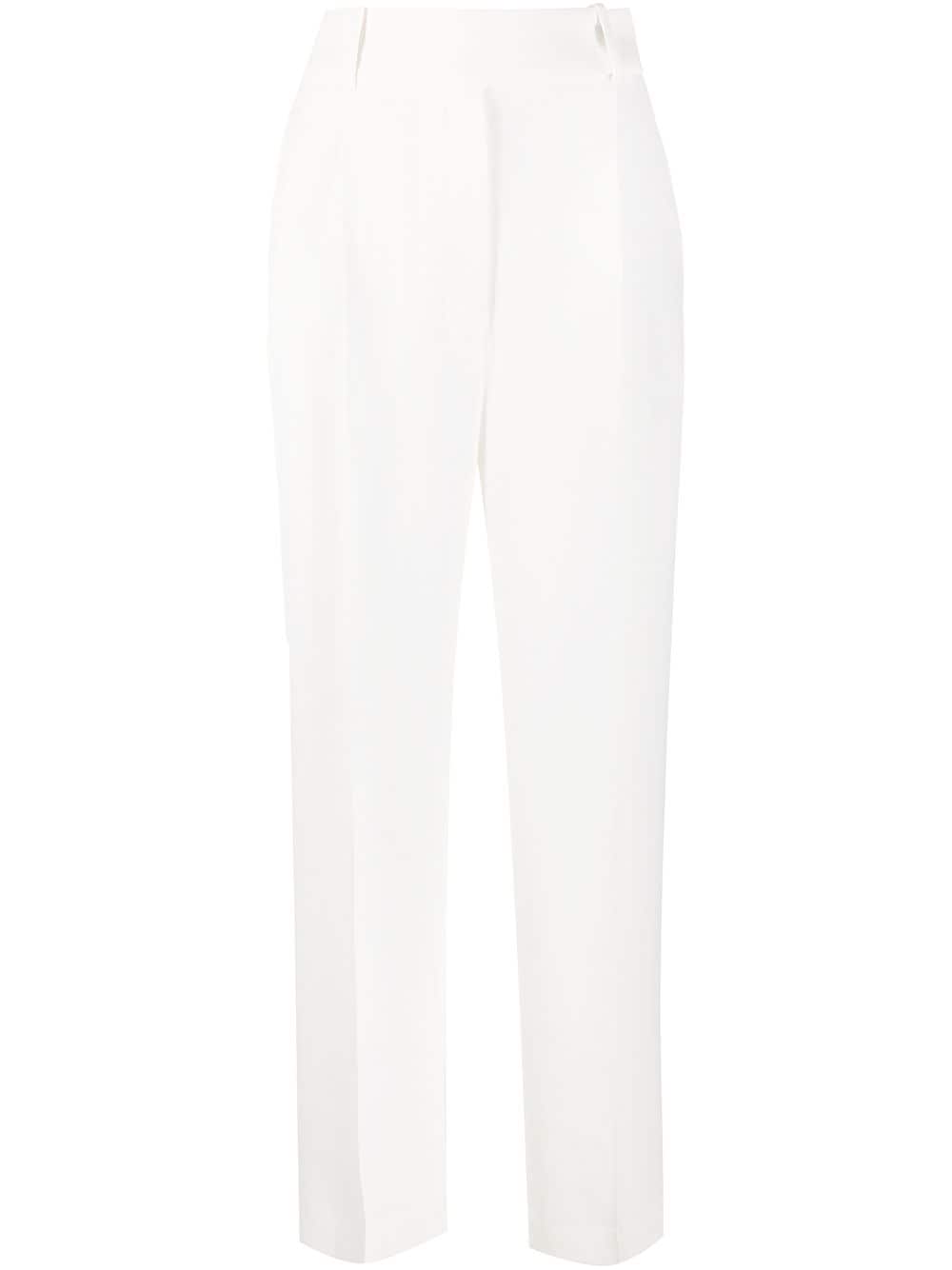Ermanno Scervino high-rise straight trousers - White von Ermanno Scervino