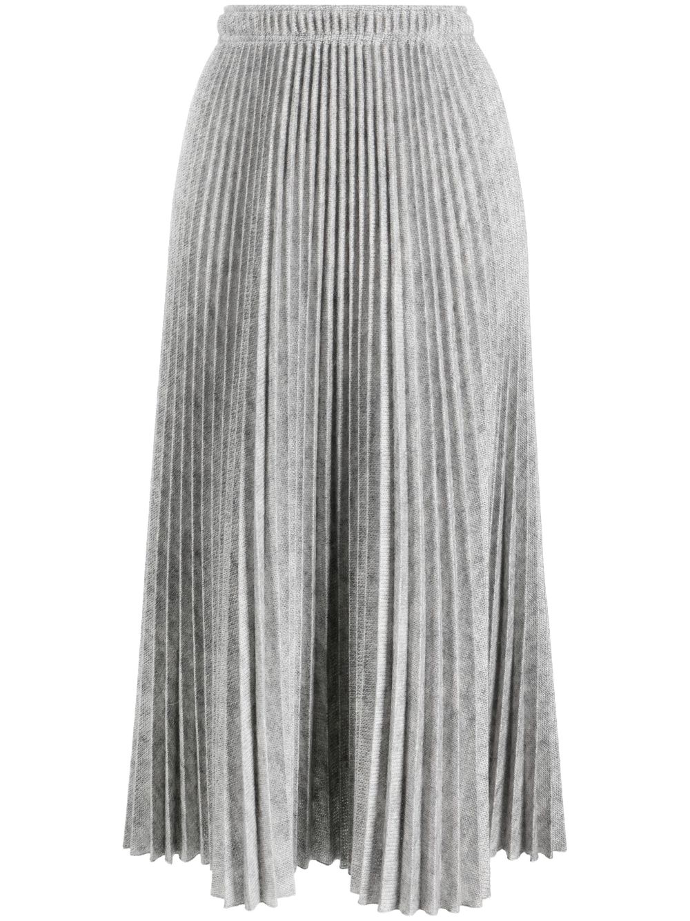 Ermanno Scervino high-waist pleated skirt - Grey von Ermanno Scervino