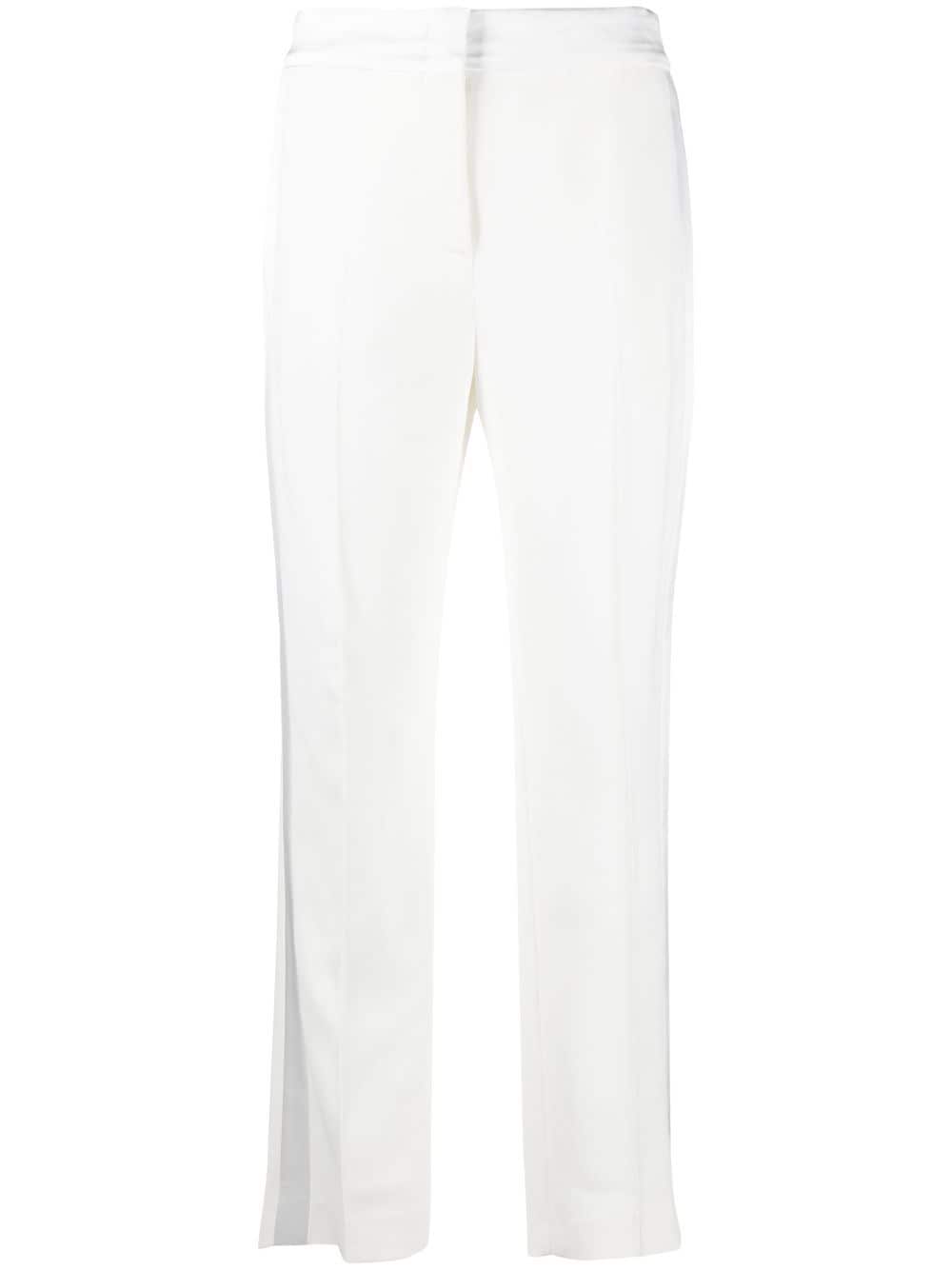 Ermanno Scervino high-waisted tapered trousers - White von Ermanno Scervino