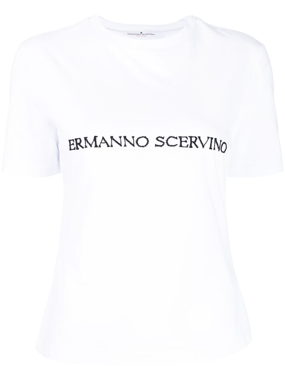 Ermanno Scervino logo-print T-shirt - White von Ermanno Scervino