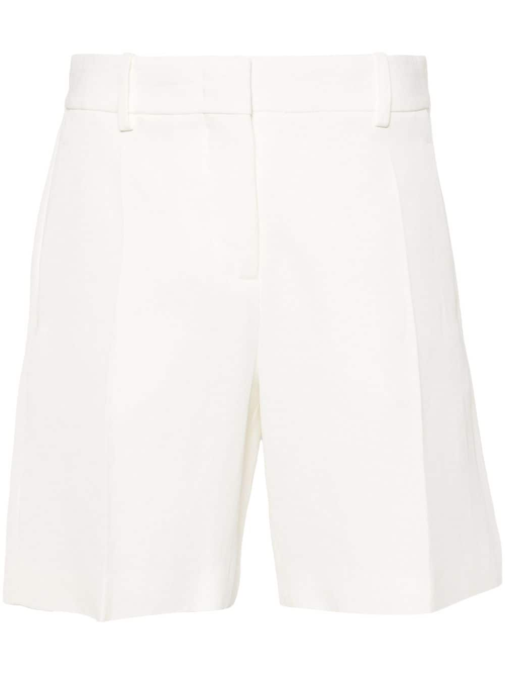 Ermanno Scervino pressed-crease tailored shorts - Neutrals von Ermanno Scervino