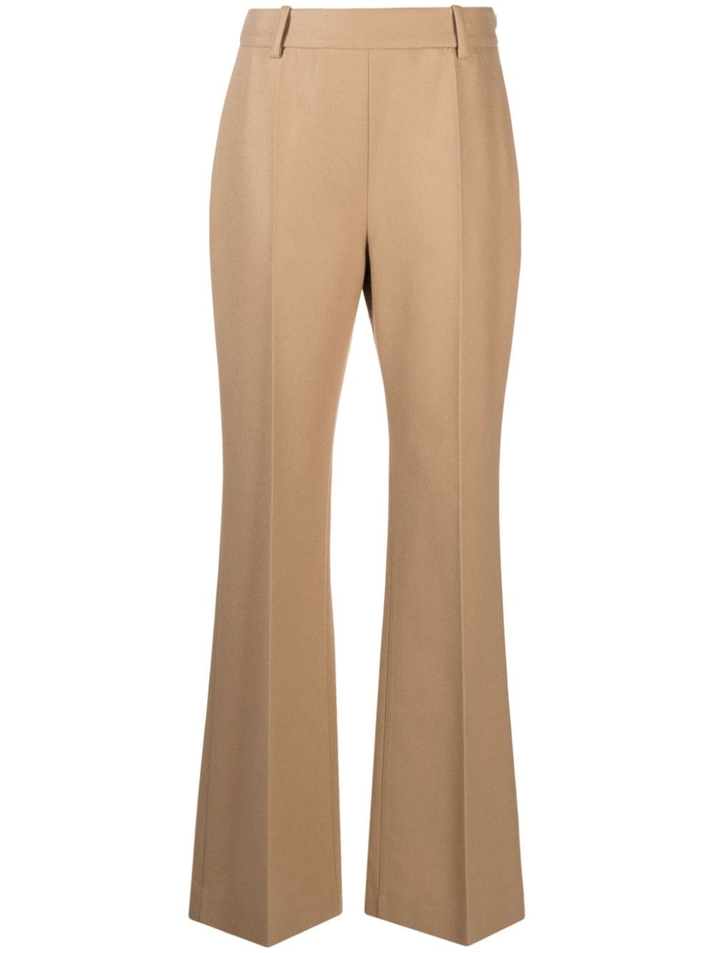 Ermanno Scervino virgin-wool flared tailored trousers - Neutrals von Ermanno Scervino