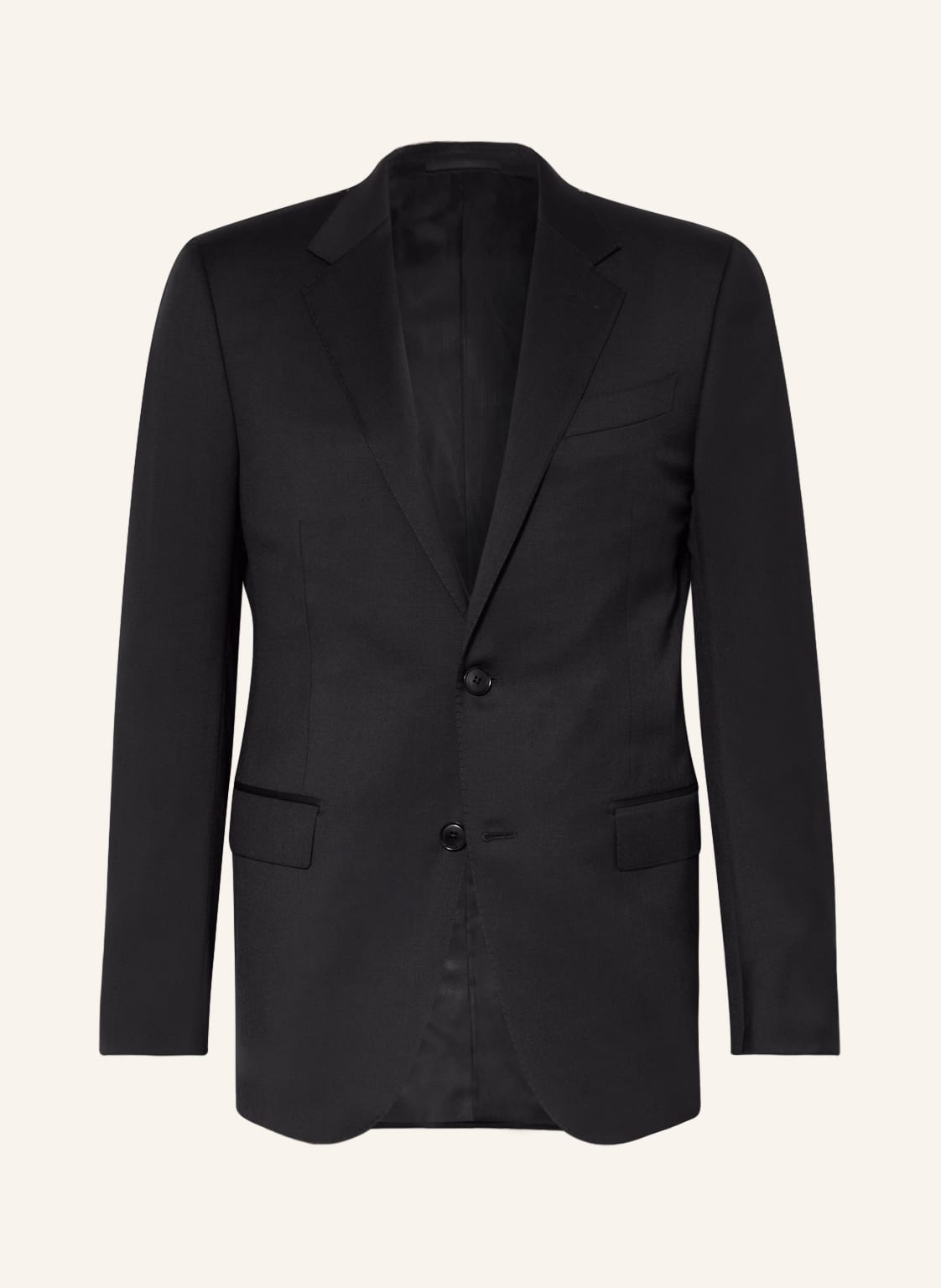 Zegna Anzugsakko Milano Slim Fit schwarz Zegna Anzugsakko Milano Slim Fit schwarz von ZEGNA