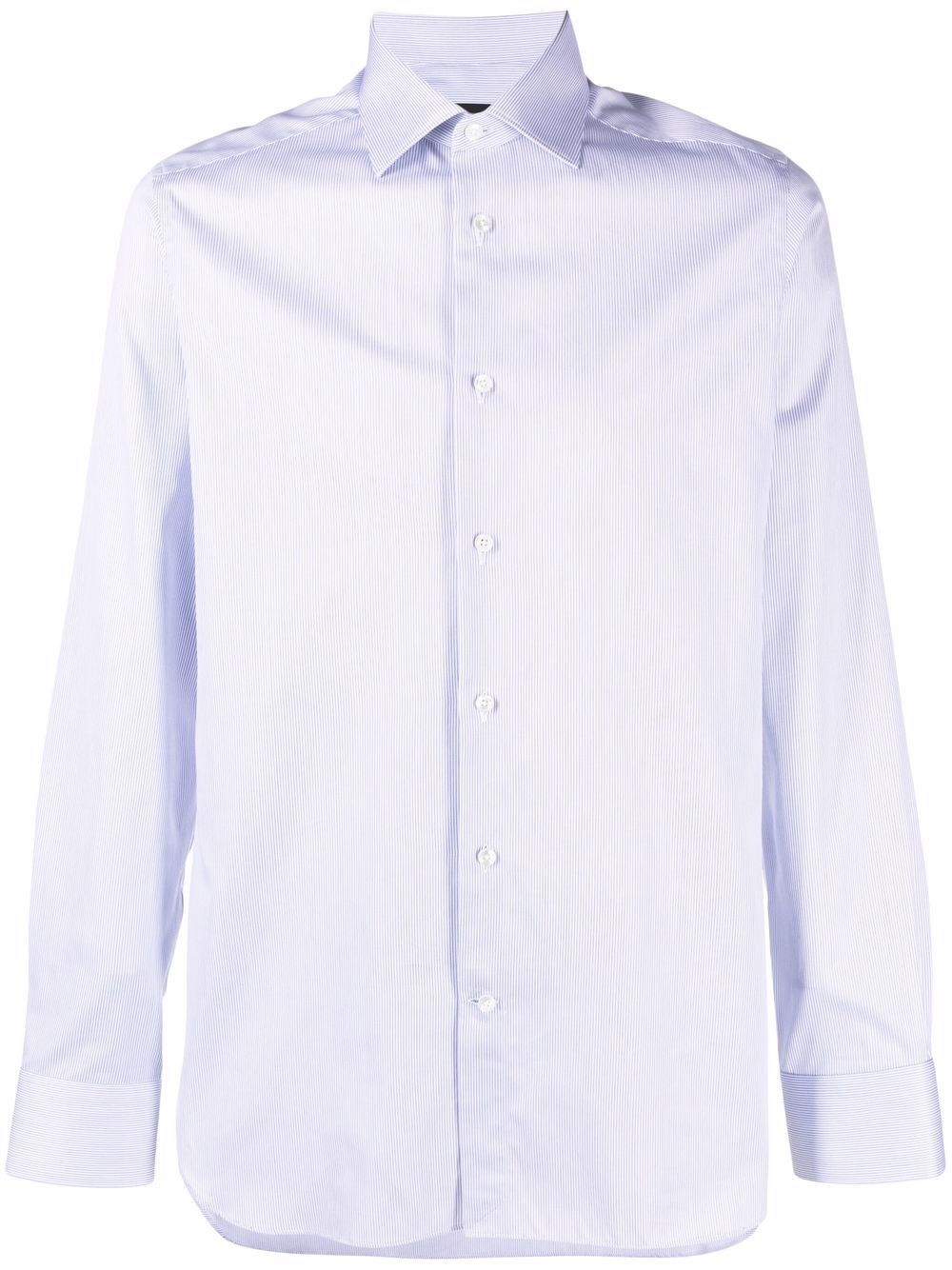 Zegna long-sleeve cotton shirt - White von Zegna