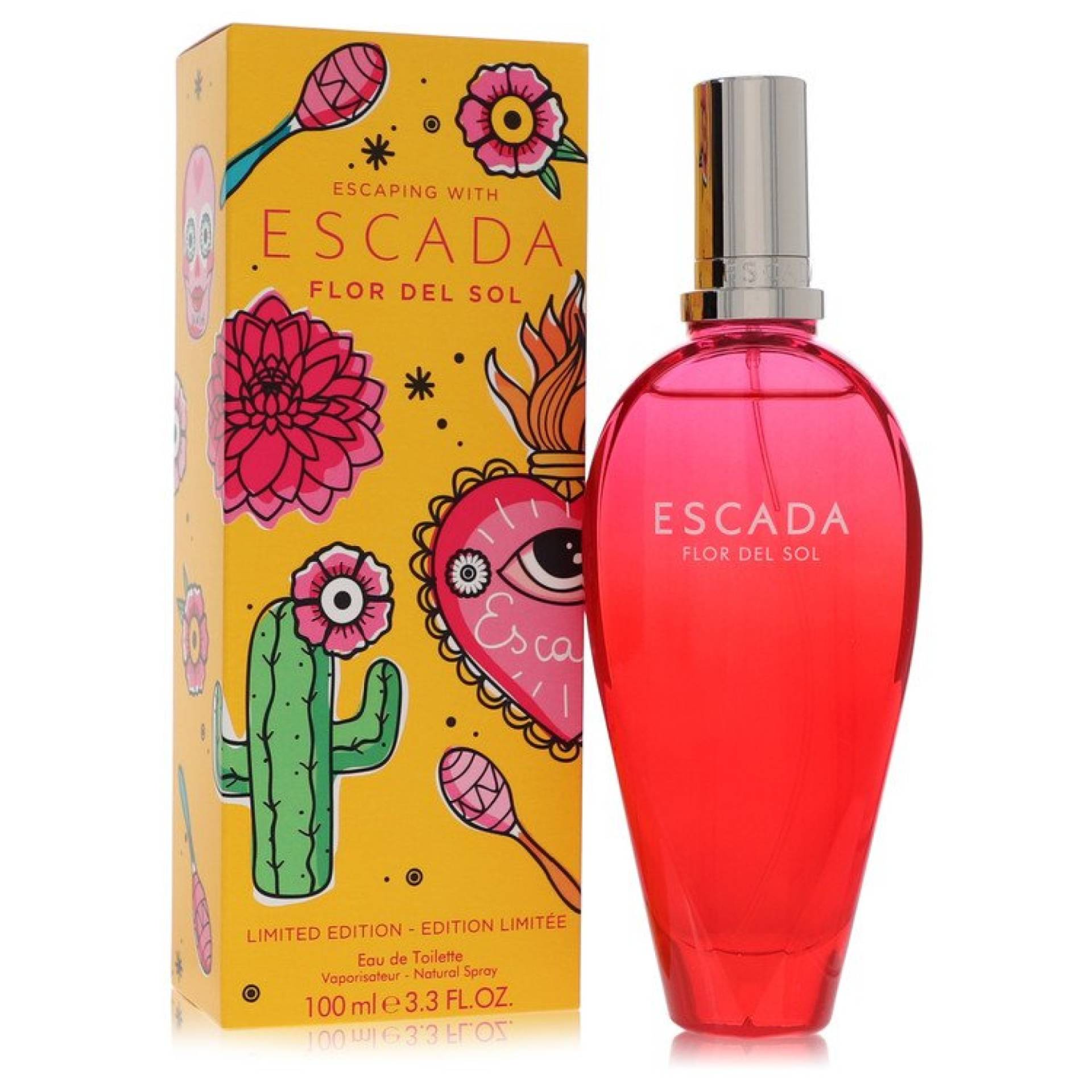 Escada Flor Del Sol Eau De Toilette Spray (Limited Edition) 100 ml von Escada